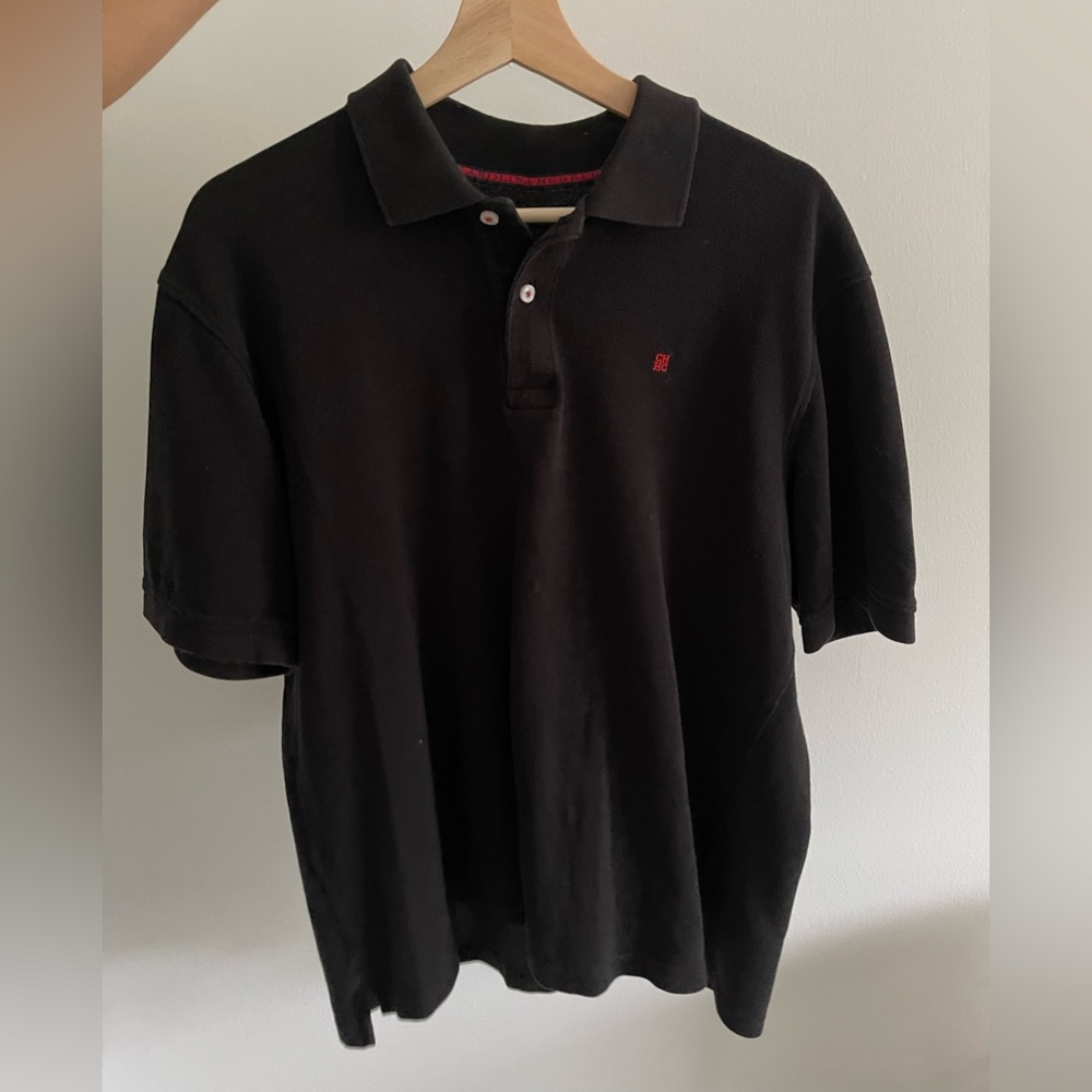 Carolina Herrera Black Polo. Size L Men.